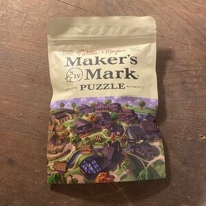 2022 Maker’s Mark Collectors Jigsaw Puzzle. Sealed unopened